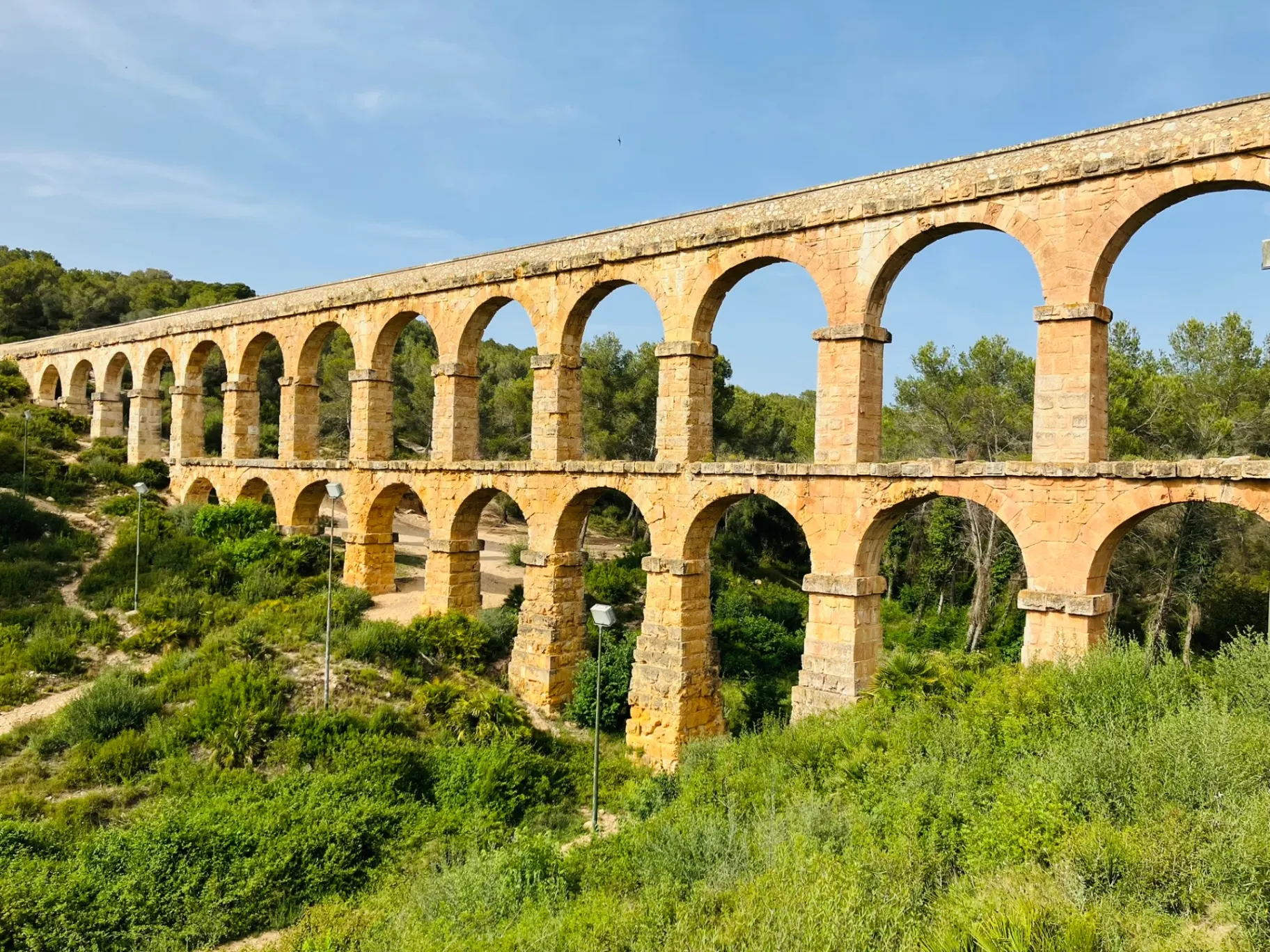 Acueducto romano auf dem Weg nach Guardamar